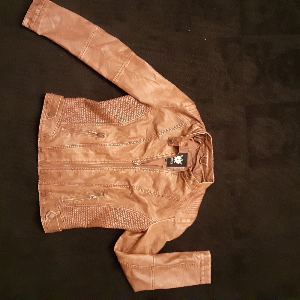 Faux Leather Jacket - Picture 4 of 12